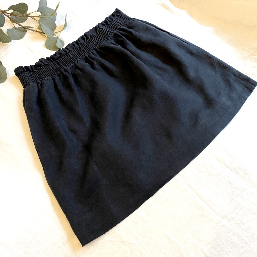 2/$30 🌻 | J.Crew | Navy Linen Skirt - Picture 1 of 7